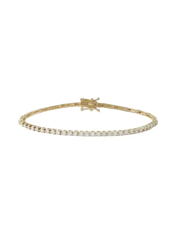 Baseline 14-karat Gold Diamond Tennis Bracelet