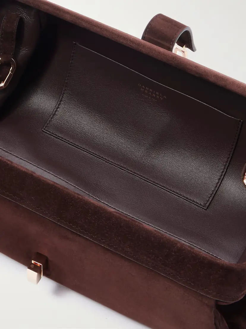 Gabriela Hearst Paola Suede Clutch | Thumbnail 5