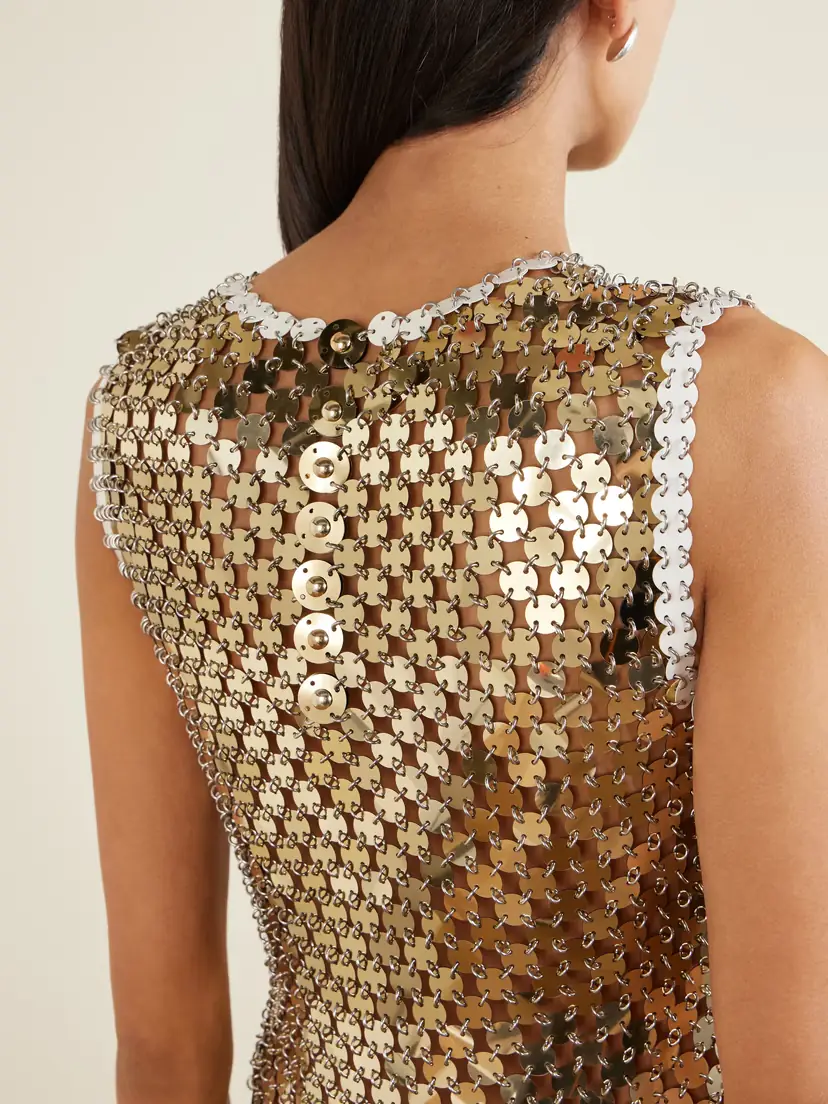 Rabanne Chainmail Mini Dress | Thumbnail 4 Rabanne Chainmail Mini Dress | Thumbnail 4