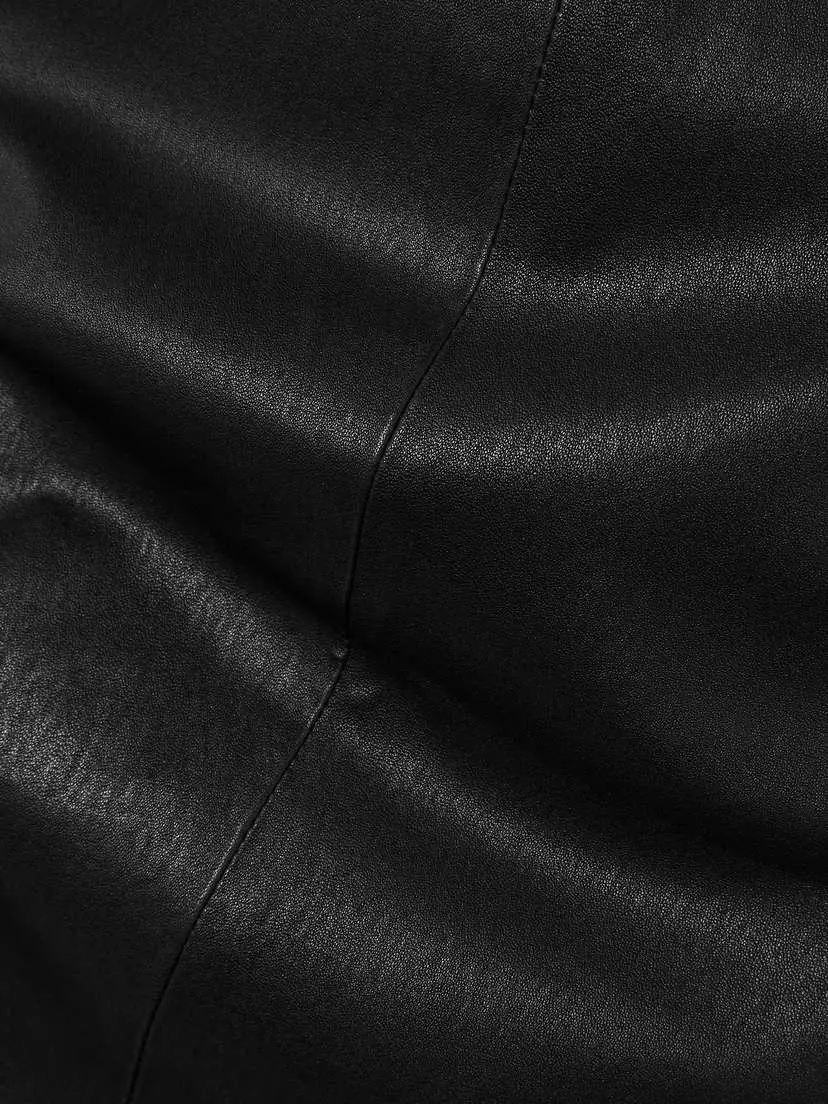 Nour Hammour Paneled Leather Pencil Skirt | Thumbnail 5 Nour Hammour Paneled Leather Pencil Skirt | Thumbnail 5