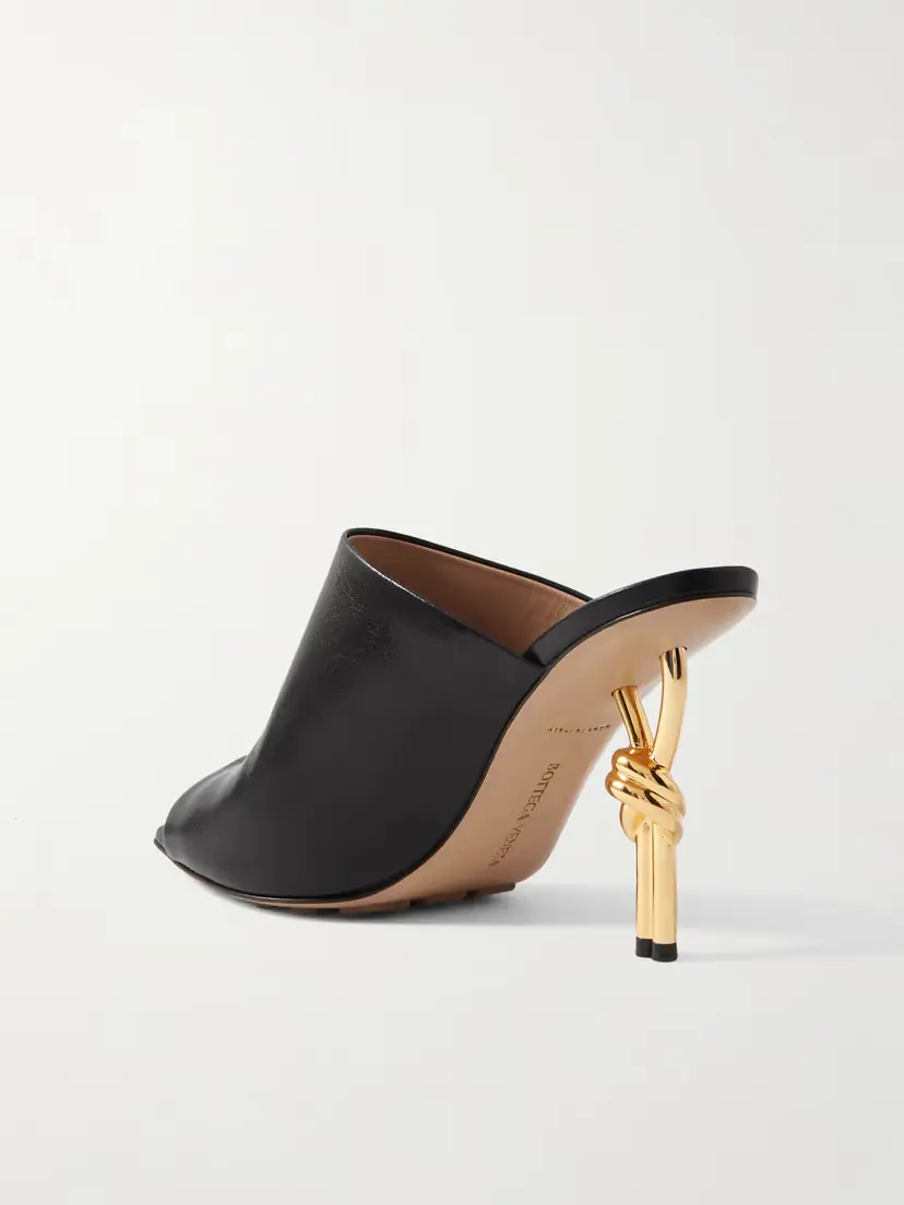 Bottega Veneta Leather Mules | Thumbnail 3