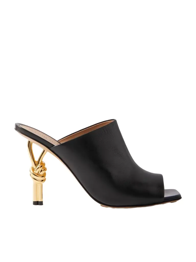 Bottega Veneta Leather Mules | Image 1 Bottega Veneta Leather Mules | Image 1