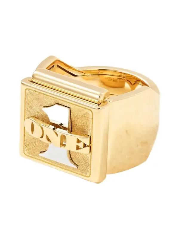 Buck Small 18-karat Yellow And White Gold Ring Buck Small 18-karat Yellow And White Gold Ring