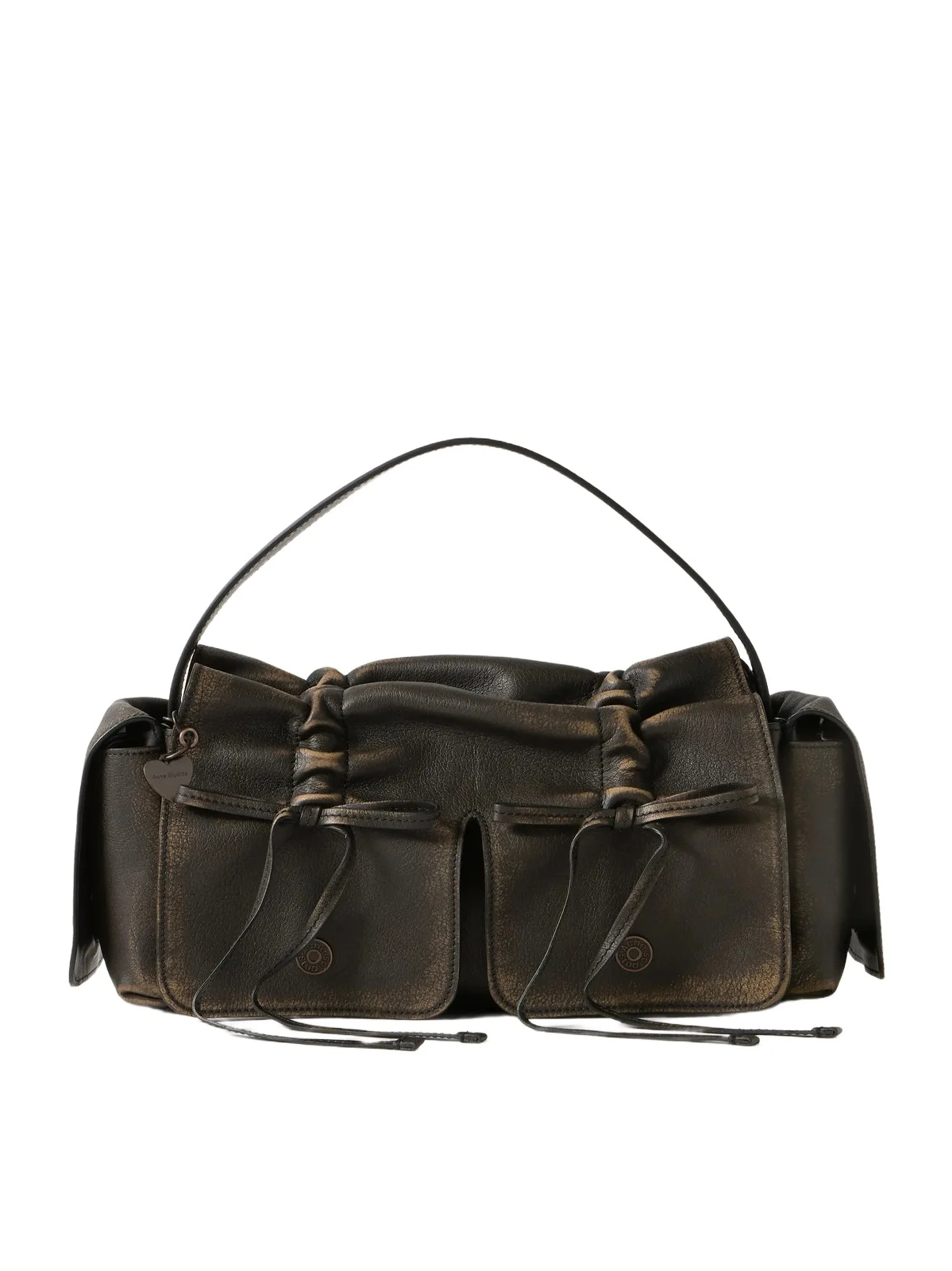 Multipocket Leather Shoulder Bag Multipocket Leather Shoulder Bag