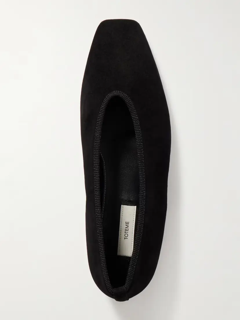 TOTEME The Minimalist Suede Ballet Flats | Thumbnail 5