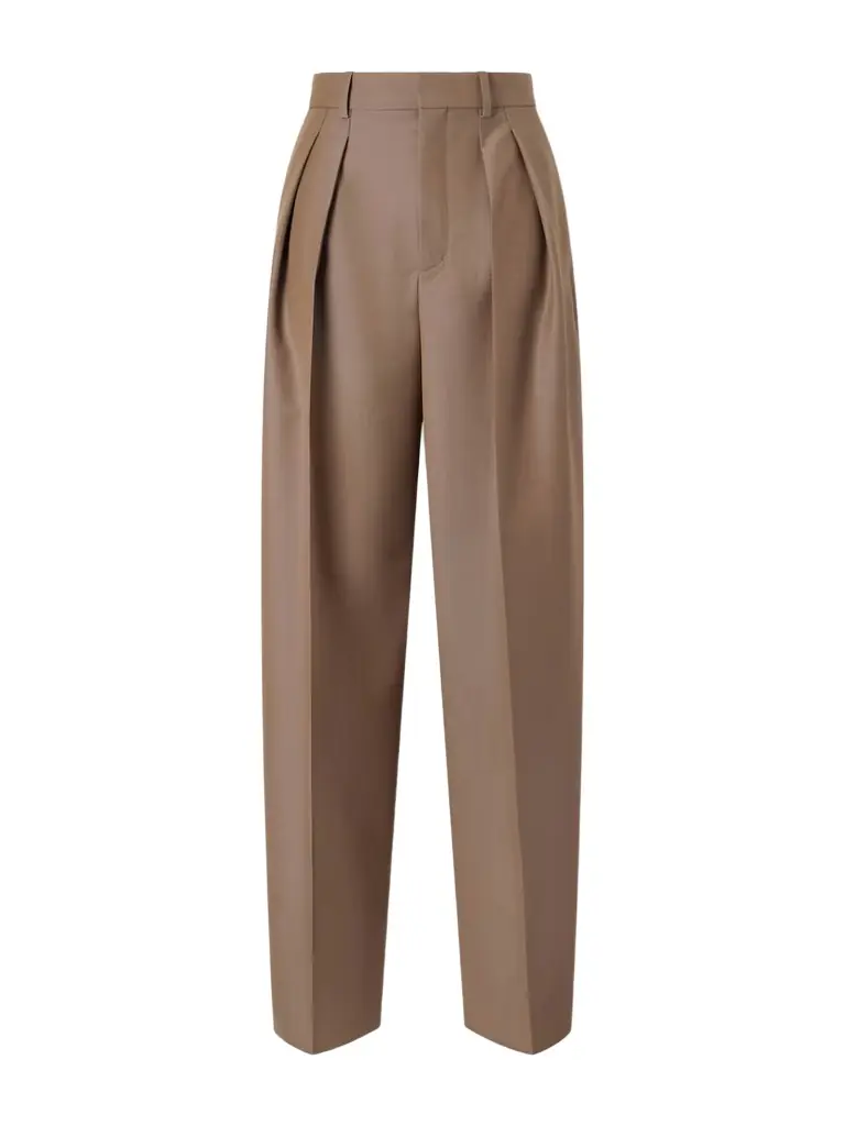 Straight-leg Wool-blend Pants Straight-leg Wool-blend Pants
