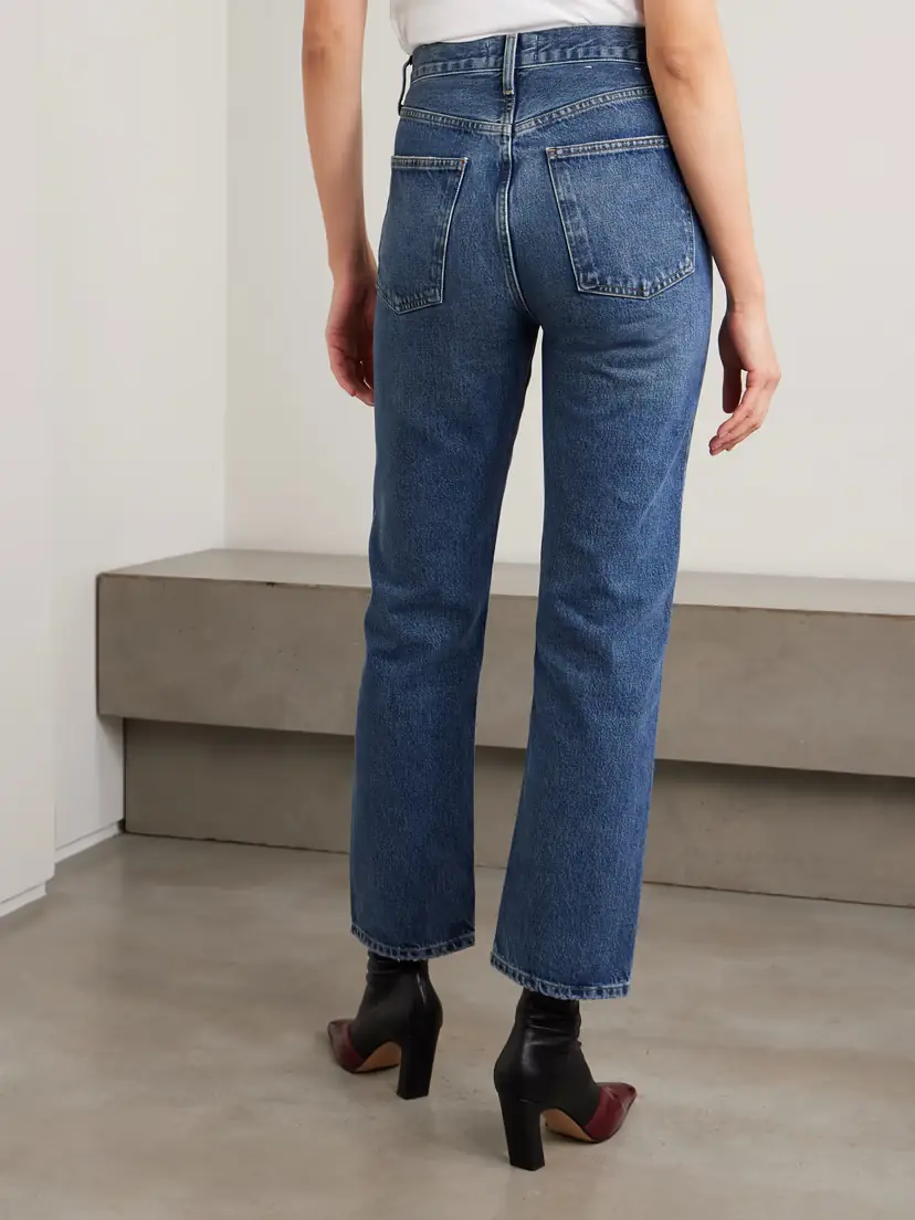 AGOLDE 90's Pinch Waist Organic High-rise Straight-leg Jeans | Thumbnail 4