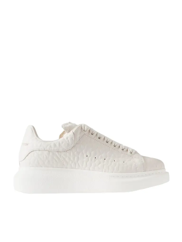 McQueen Textured-leather Exaggerated-sole Sneakers | Image 1 McQueen Textured-leather Exaggerated-sole Sneakers | Image 1