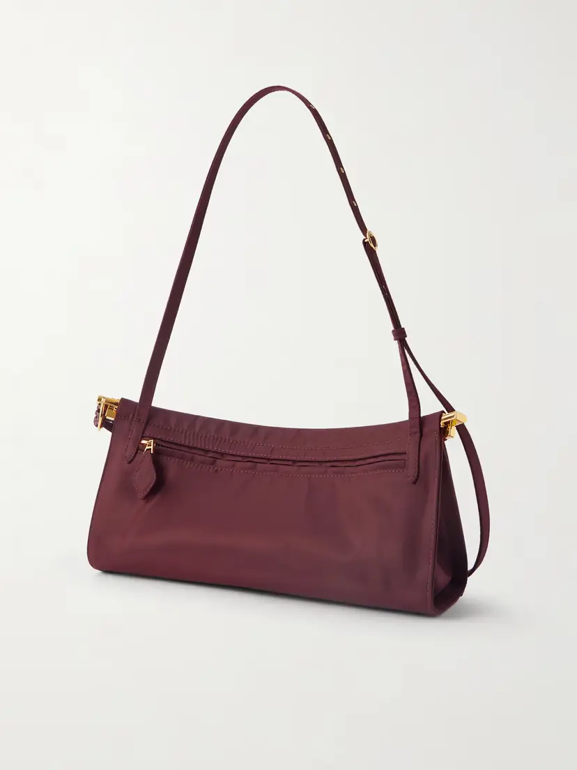Alaïa Le Click E/w Medium Satin-twill Shoulder Bag | Thumbnail 3 Alaïa Le Click E/w Medium Satin-twill Shoulder Bag | Thumbnail 3