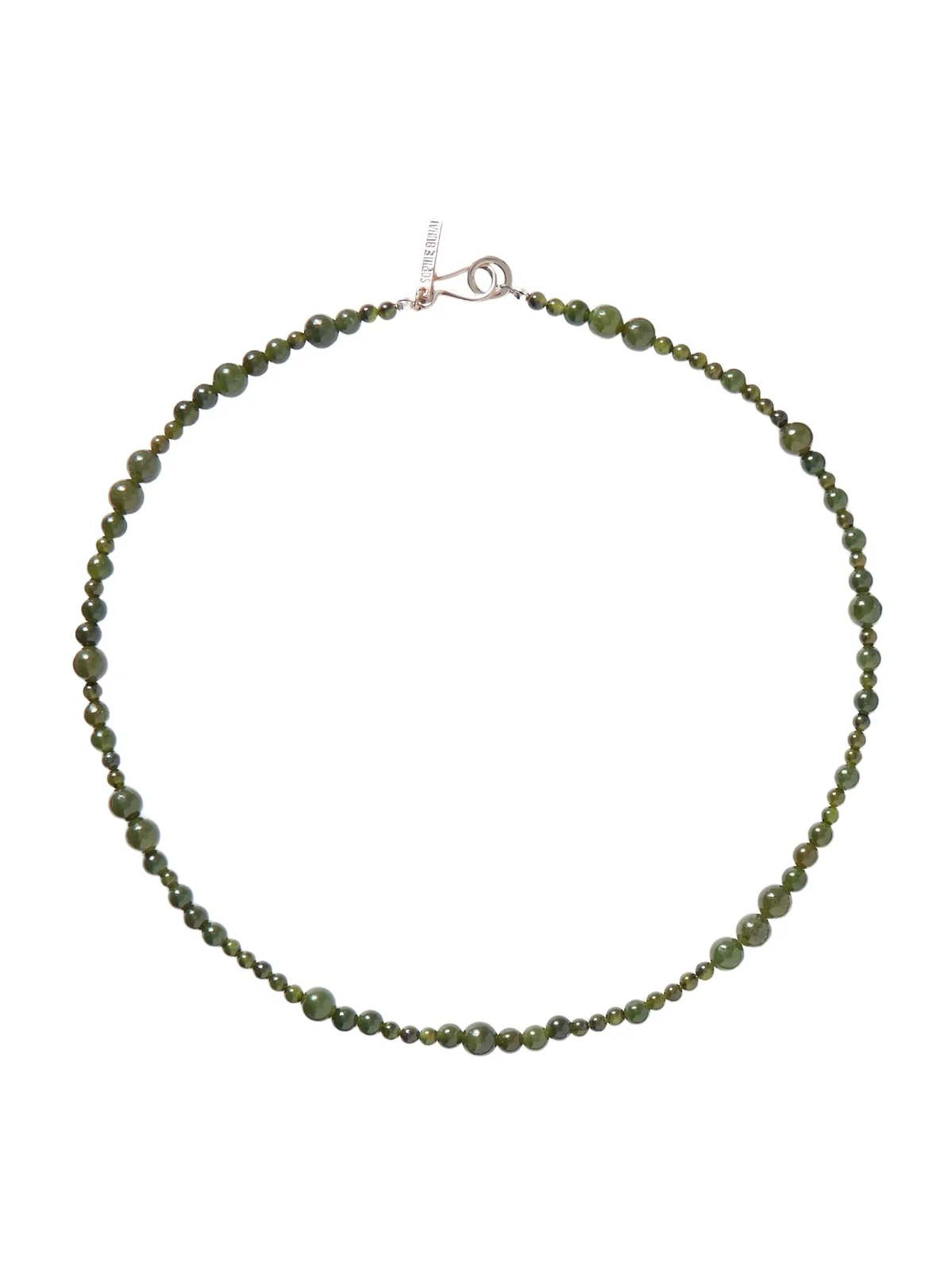 Constellation Silver Jade Necklace