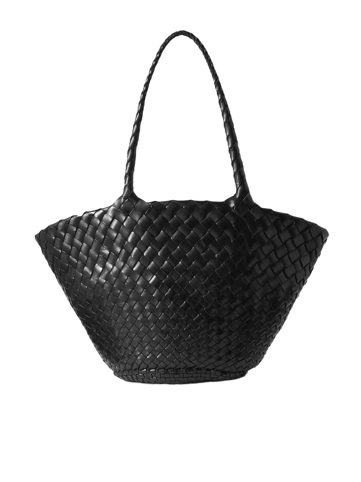 Egola Woven Leather Tote