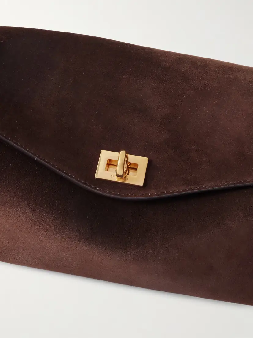 Balenciaga Le 7 Suede Shoulder Bag | Thumbnail 6 Balenciaga Le 7 Suede Shoulder Bag | Thumbnail 6