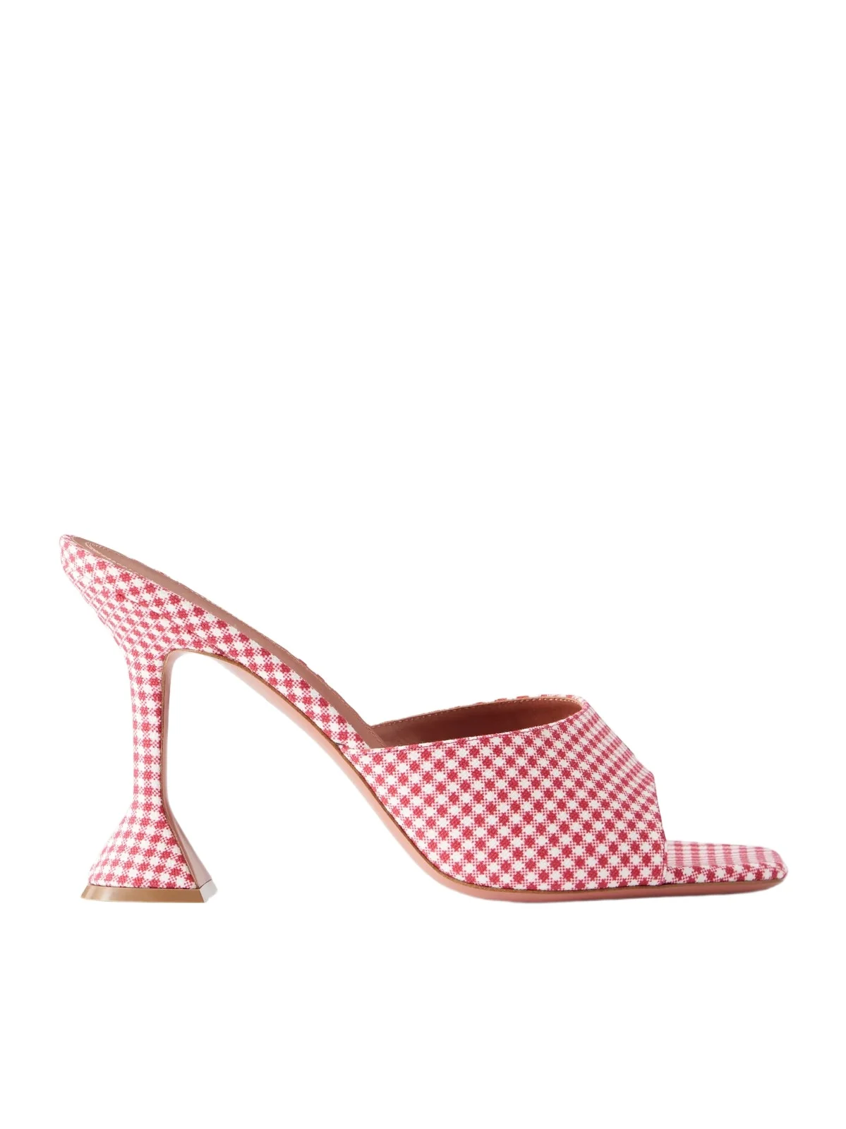 Lupita 95 Gingham Woven Mules