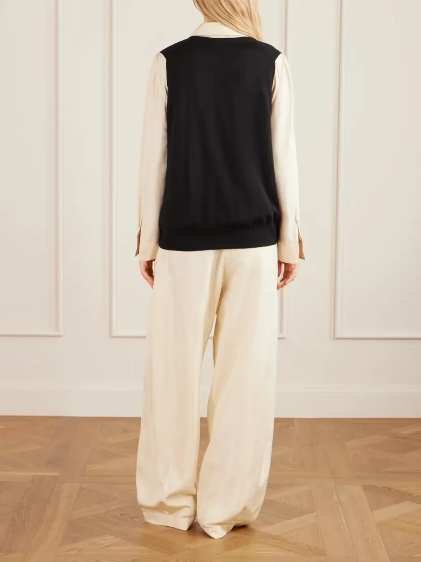 The Row Neel Cashmere Vest | Thumbnail 3 The Row Neel Cashmere Vest | Thumbnail 3