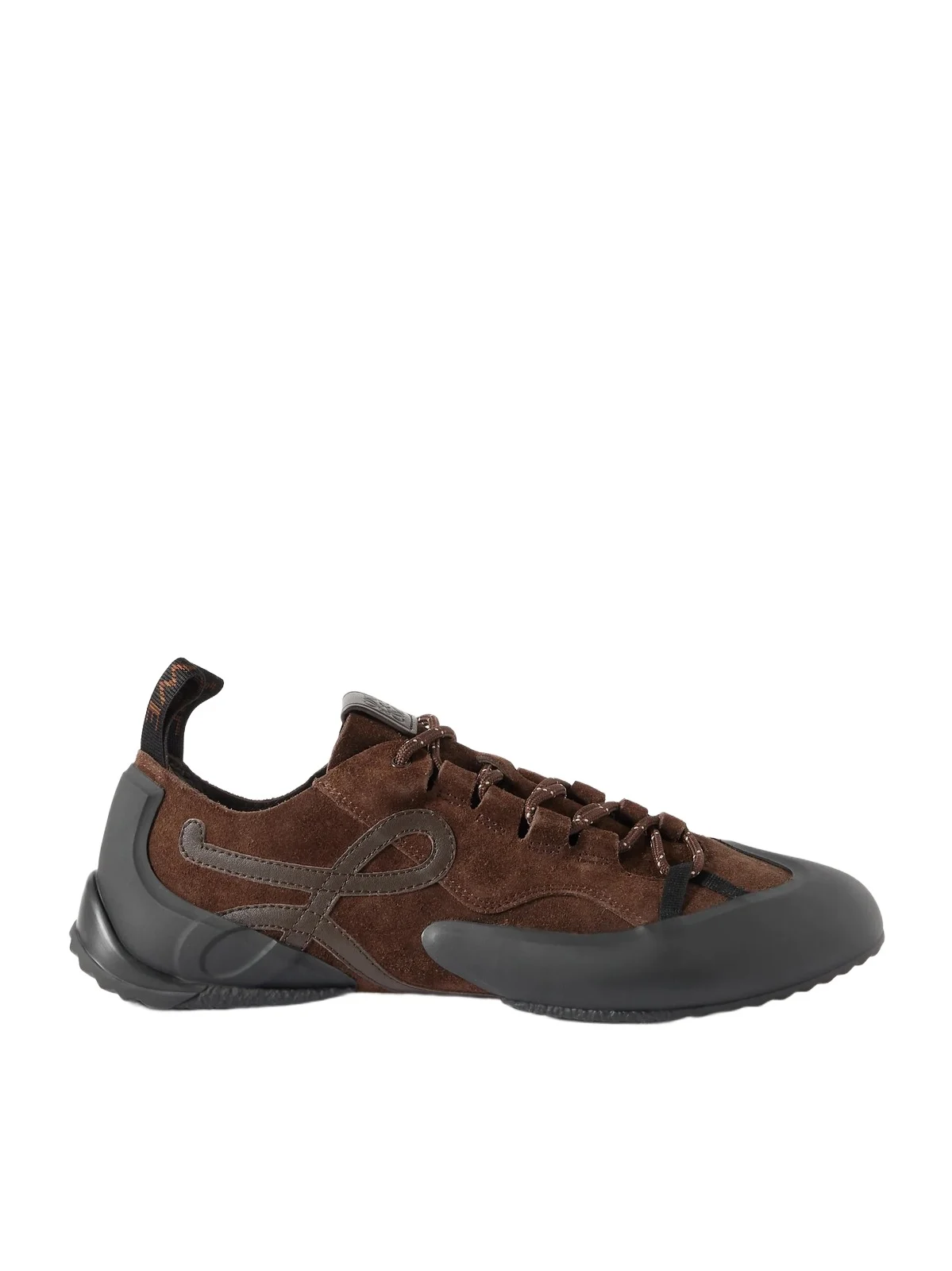 Grip Tpu And Leather-trimmed Suede Sneakers Grip Tpu And Leather-trimmed Suede Sneakers