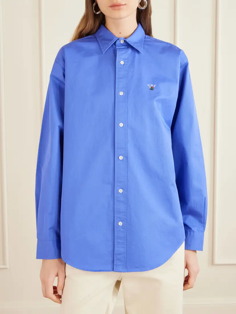 Aimé Leon Dore Logo-embroidered Cotton-poplin Oversized Shirt | Thumbnail 3 Aimé Leon Dore Logo-embroidered Cotton-poplin Oversized Shirt | Thumbnail 3