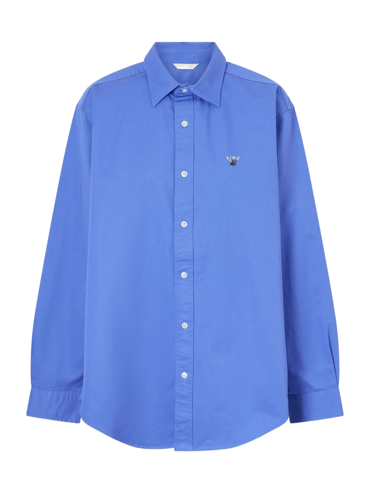 Logo-embroidered Cotton-poplin Oversized Shirt