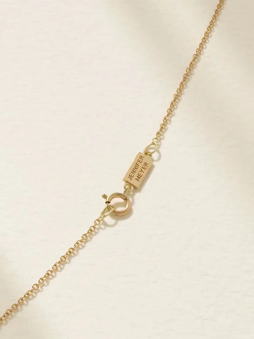 Jennifer Meyer Mommy 18-karat Gold Necklace | Thumbnail 3 Jennifer Meyer Mommy 18-karat Gold Necklace | Thumbnail 3