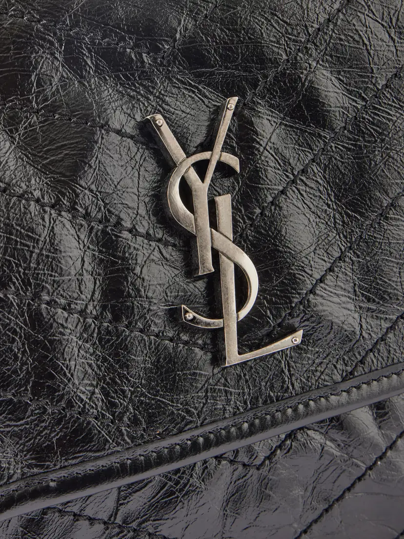 Saint Laurent Niki Medium Crinkled Glossed-leather Shoulder Bag | Thumbnail 5 Saint Laurent Niki Medium Crinkled Glossed-leather Shoulder Bag | Thumbnail 5