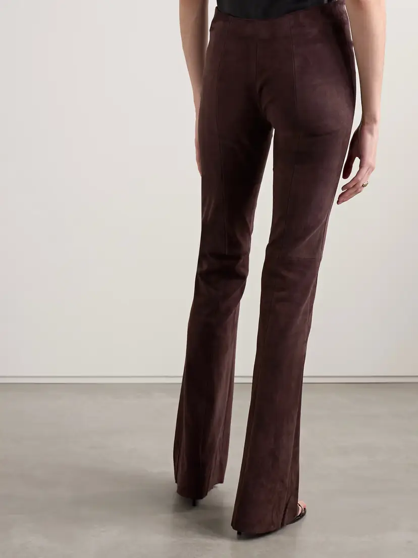 STOULS Gégé Suede Flared Pants | Thumbnail 4