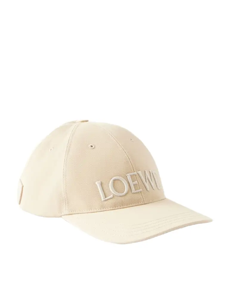 Loewe + Paula's Ibiza Embroidered Cotton-twill Baseball Cap - Beige | Image 1 Loewe + Paula's Ibiza Embroidered Cotton-twill Baseball Cap - Beige | Image 1