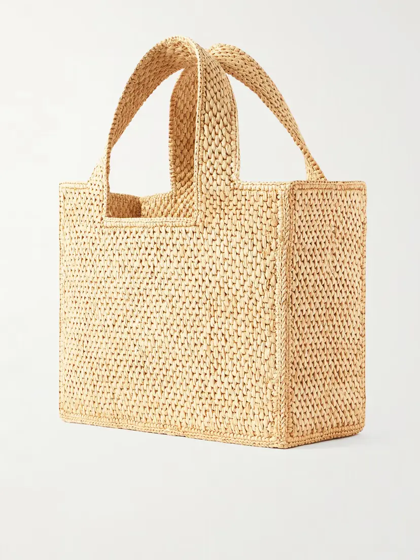 Loewe + Paula's Ibiza Embroidered Raffia Tote | Thumbnail 3 Loewe + Paula's Ibiza Embroidered Raffia Tote | Thumbnail 3