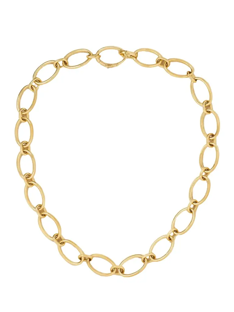 Foundrae Oval Link Chain 18-karat Gold Necklace | Image 1 Foundrae Oval Link Chain 18-karat Gold Necklace | Image 1