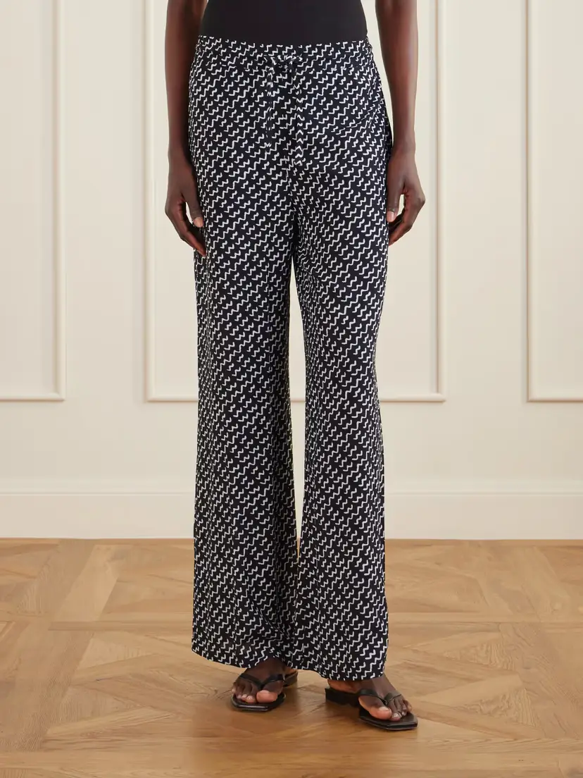 Donde Esteban Estrellitas Y Olas Printed Woven Straight-leg Pants | Thumbnail 3 Donde Esteban Estrellitas Y Olas Printed Woven Straight-leg Pants | Thumbnail 3