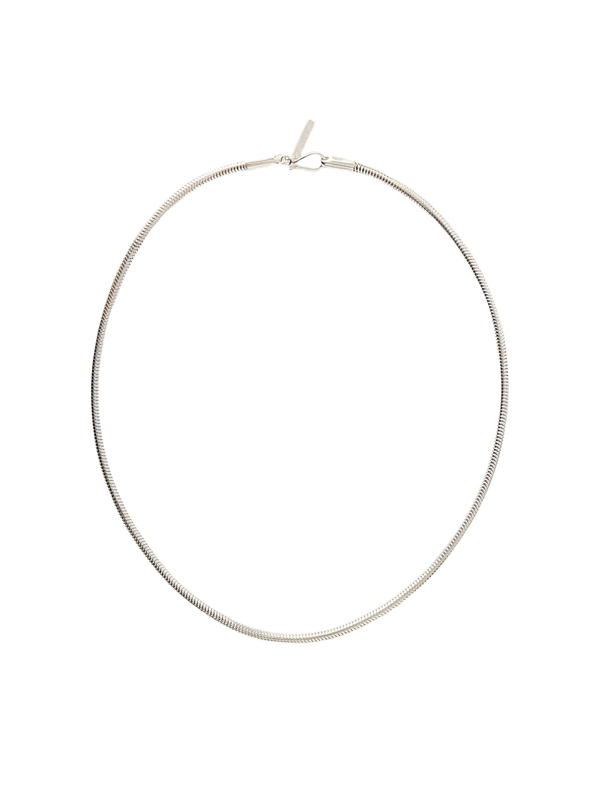 Serpent Chain Silver-tone Necklace Serpent Chain Silver-tone Necklace