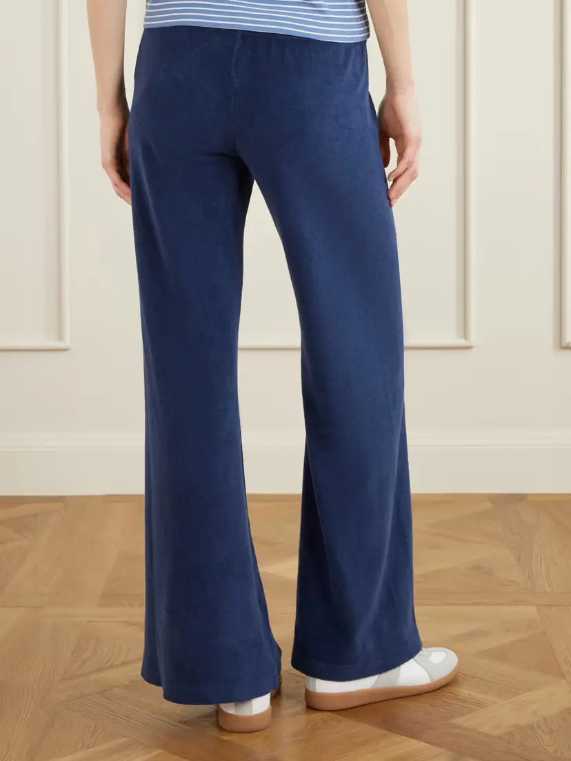 Suzie Kondi Lito Cotton-blend Terry Wide-leg Pants | Thumbnail 4