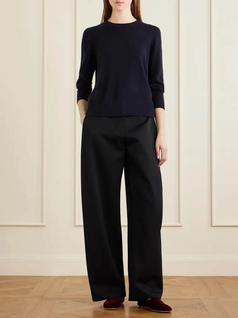 The Row Ponti Velvet Flats | Thumbnail 4 The Row Ponti Velvet Flats | Thumbnail 4