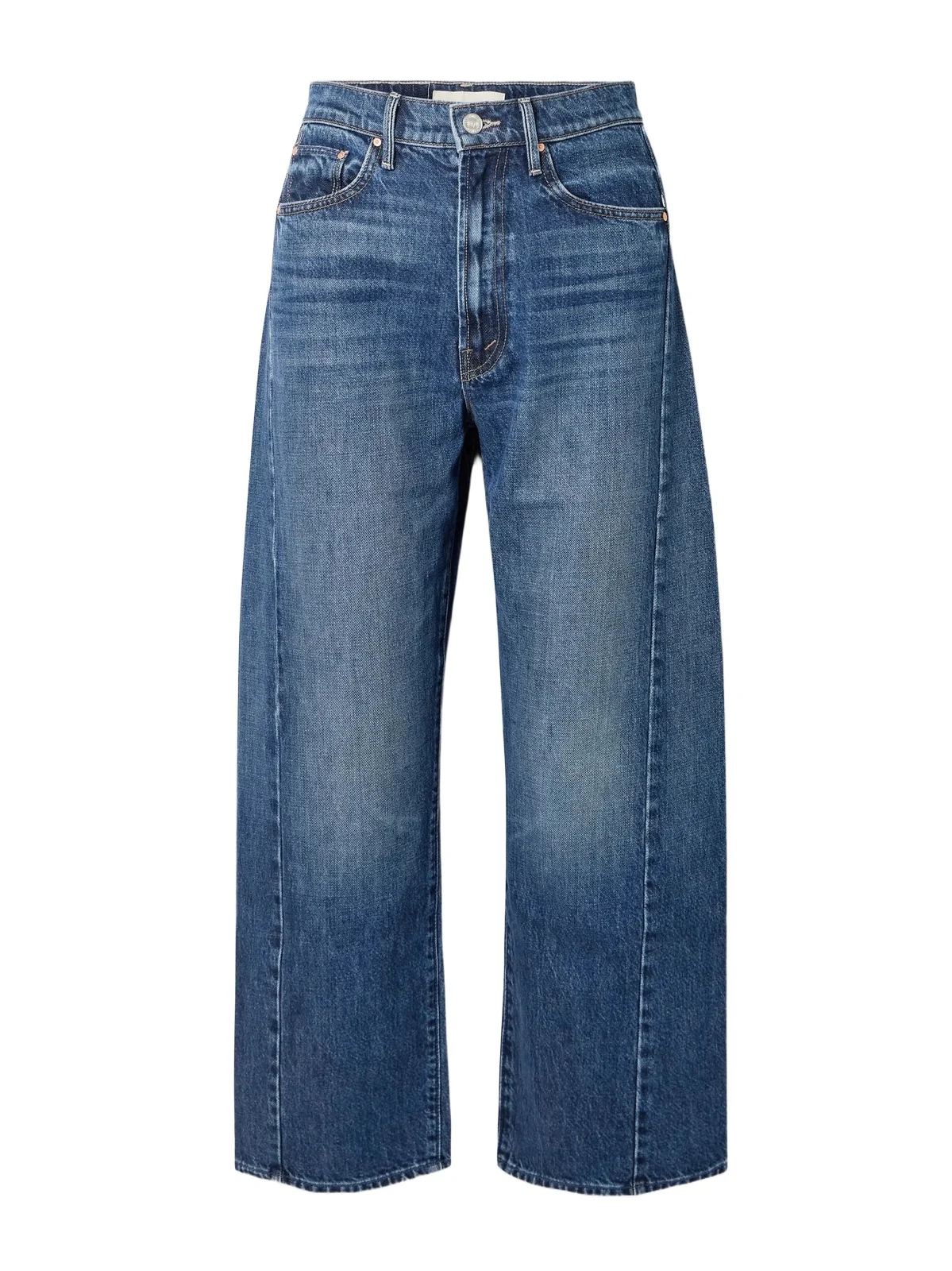 The Half Pipe Ankle High-rise Barrel-leg Jeans