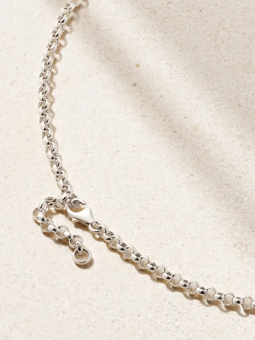 L’Atelier Nawbar Warrior Princess 18-karat White Gold Diamond Necklace | Thumbnail 3 L’Atelier Nawbar Warrior Princess 18-karat White Gold Diamond Necklace | Thumbnail 3