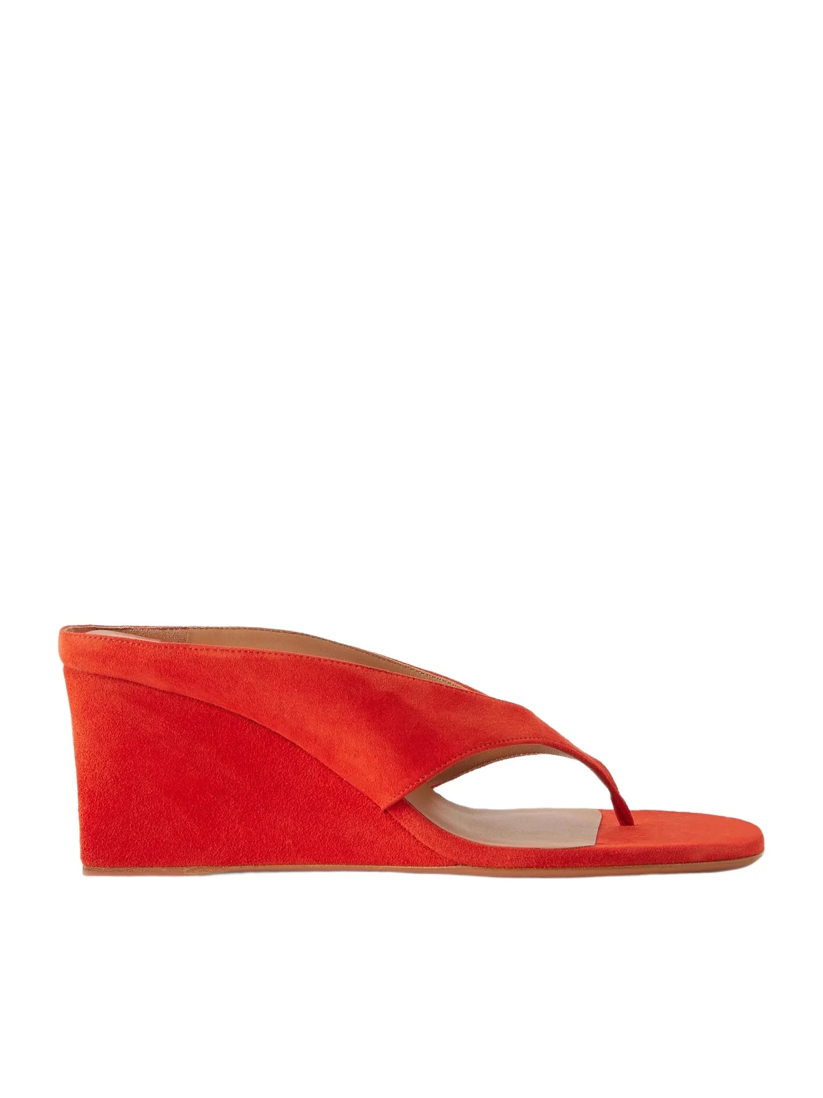 Tong 75 Suede Wedge Sandals Tong 75 Suede Wedge Sandals