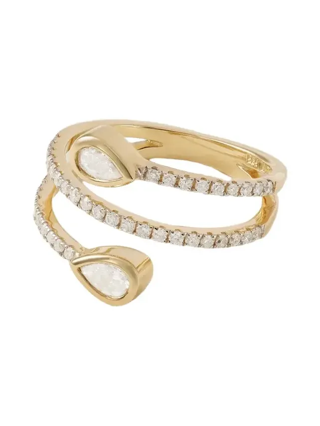 14-karat Gold Diamond Ring 14-karat Gold Diamond Ring