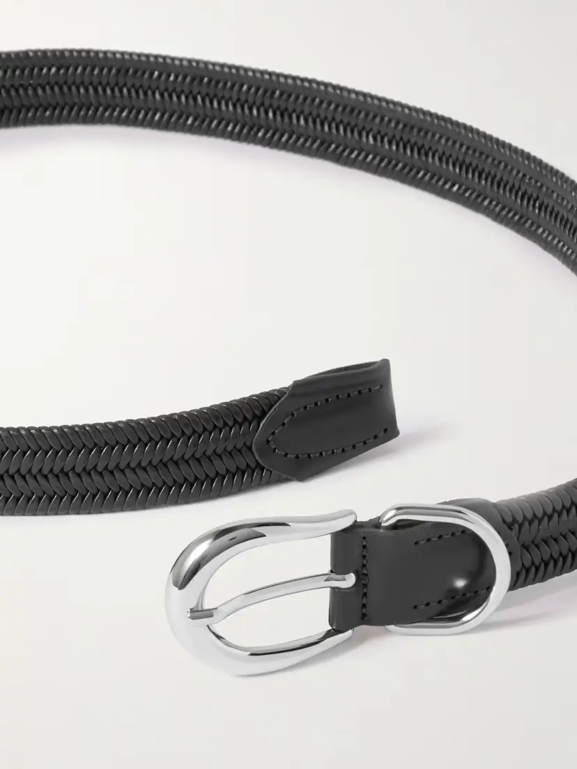 Déhanche Hollyhock Braided Leather Belt | Thumbnail 3 Déhanche Hollyhock Braided Leather Belt | Thumbnail 3
