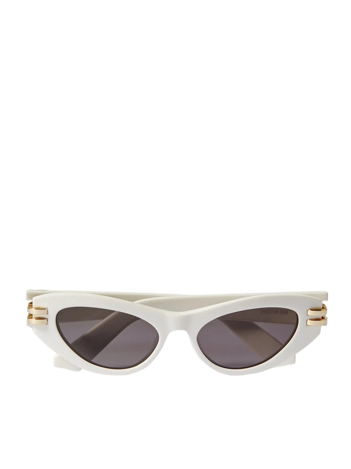 Cdior B1u Cat-eye Acetate And Gold-tone Sunglasses - Ivory Cdior B1u Cat-eye Acetate And Gold-tone Sunglasses - Ivory
