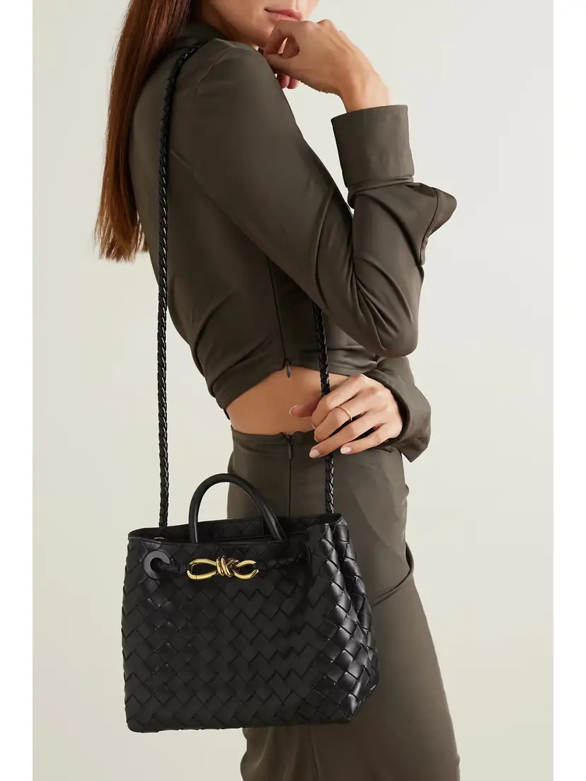 Bottega Veneta Andiamo Small Intrecciato Leather Tote | Thumbnail 2