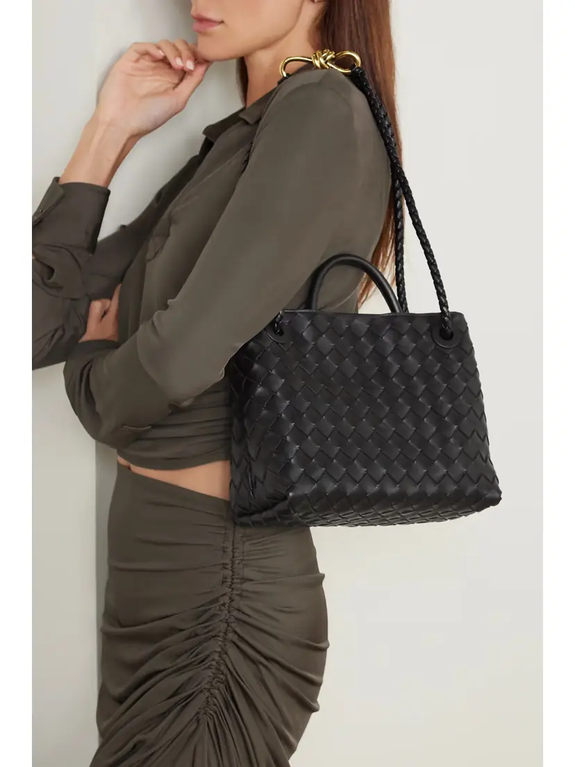 Bottega Veneta Andiamo Small Intrecciato Leather Tote | Thumbnail 6
