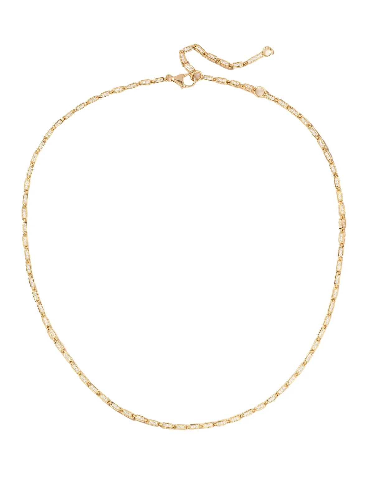18-karat Gold Diamond Necklace 18-karat Gold Diamond Necklace