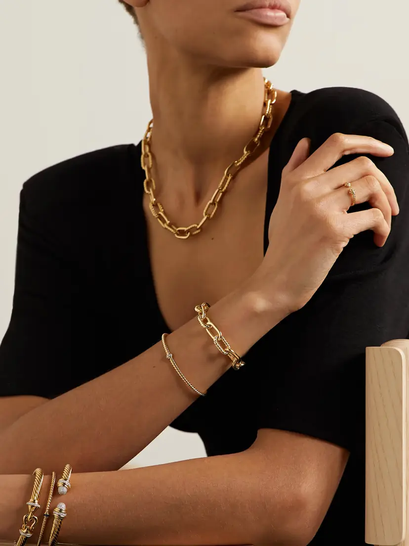David Yurman Madison 18-karat Gold Bracelet | Thumbnail 4