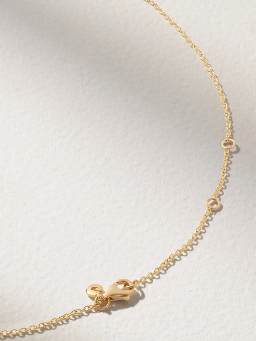 OLE LYNGGAARD COPENHAGEN Elephant 18-karat Gold Diamond Necklace | Thumbnail 3 OLE LYNGGAARD COPENHAGEN Elephant 18-karat Gold Diamond Necklace | Thumbnail 3