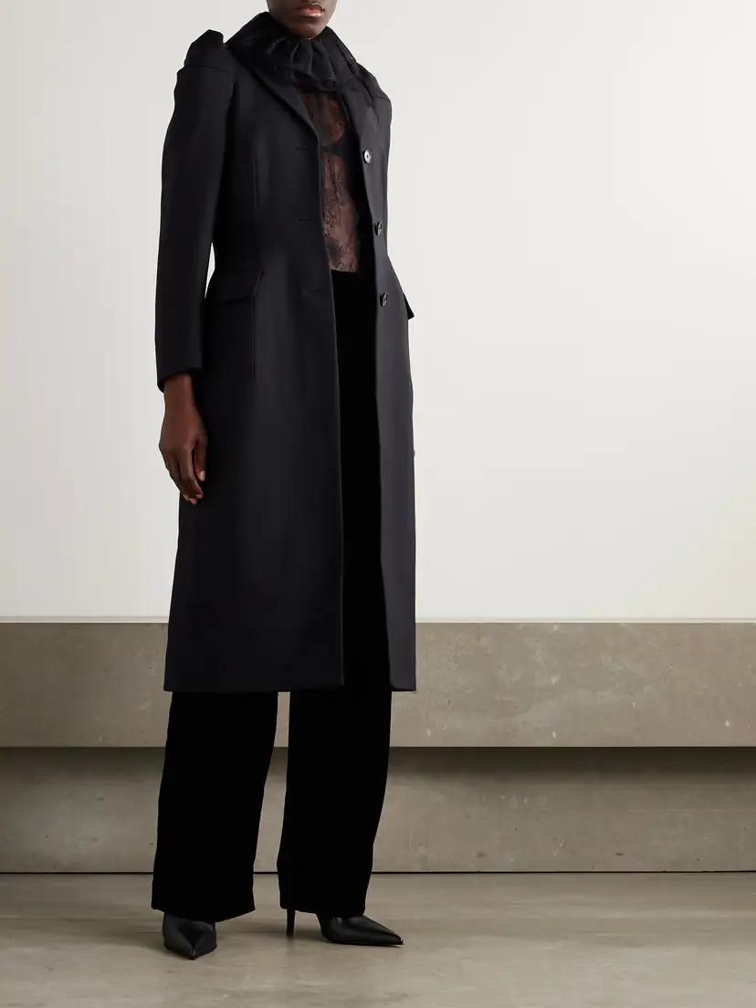 Alexander McQueen Velvet Straight-leg Pants | Thumbnail 2