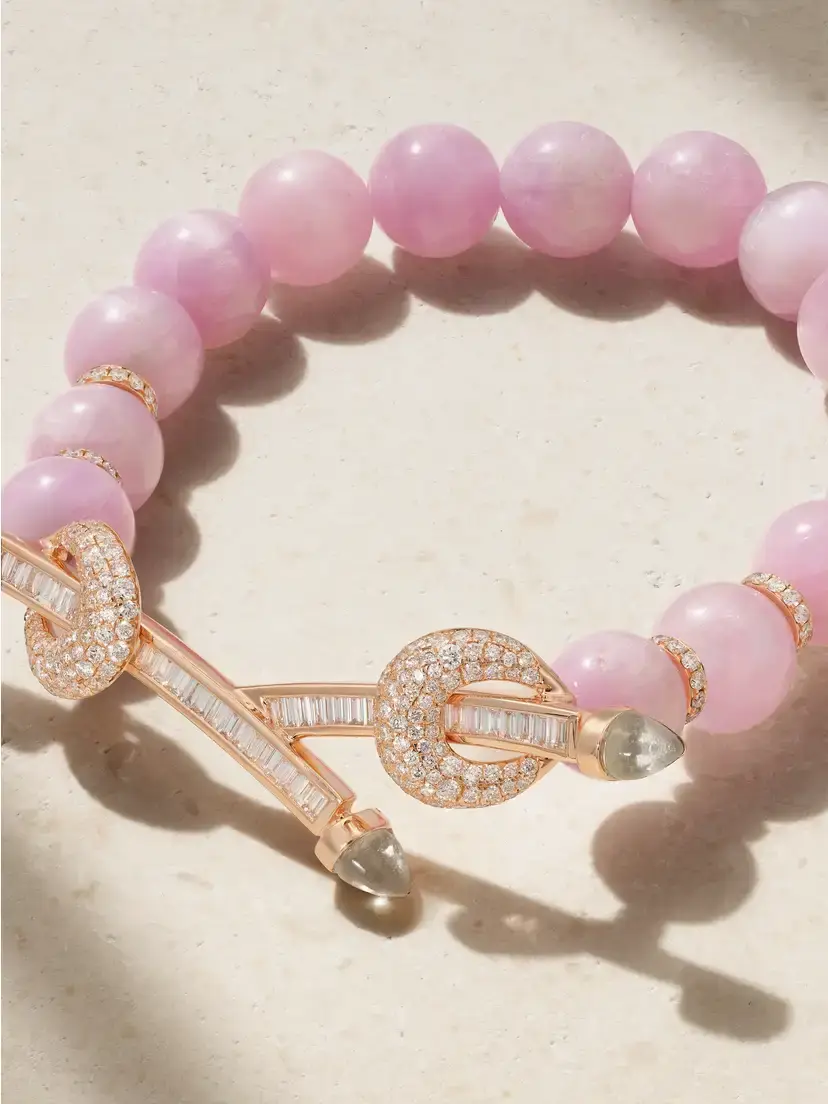 Ananya Chakra 18-karat Rose Gold Multi-stone Bracelet | Thumbnail 4 Ananya Chakra 18-karat Rose Gold Multi-stone Bracelet | Thumbnail 4
