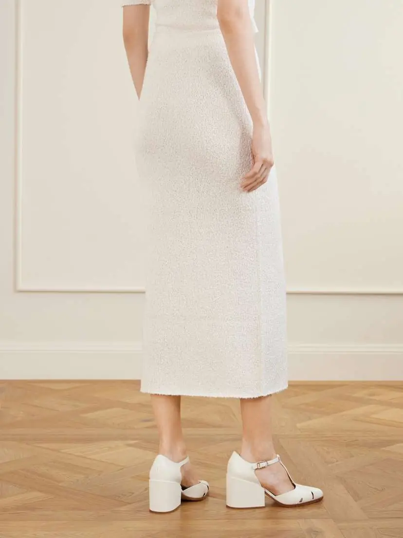 Gabriela Hearst Terranova Silk Midi Skirt | Thumbnail 4 Gabriela Hearst Terranova Silk Midi Skirt | Thumbnail 4
