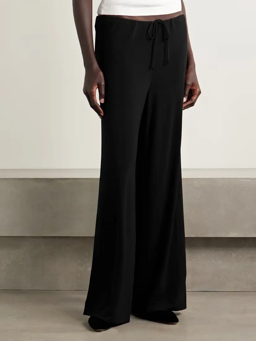 Nili Lotan Adriel Stretch-jersey Wide-leg Pants | Thumbnail 3