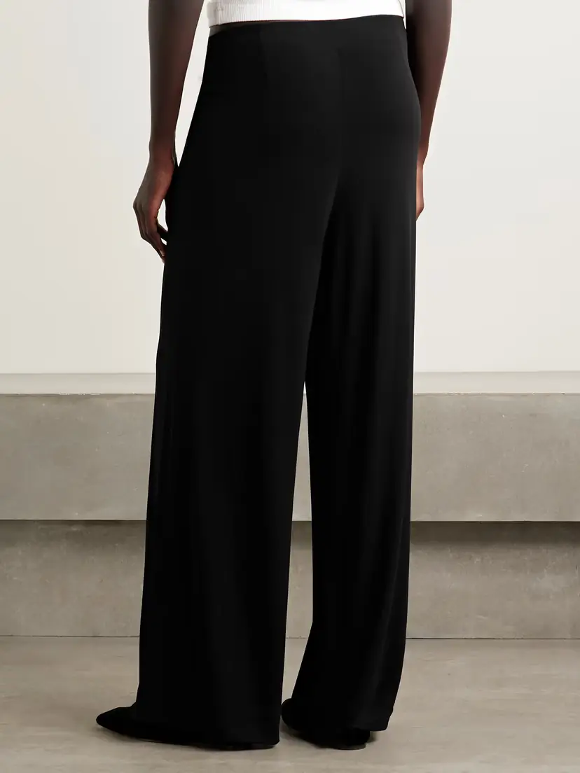 Nili Lotan Adriel Stretch-jersey Wide-leg Pants | Thumbnail 4