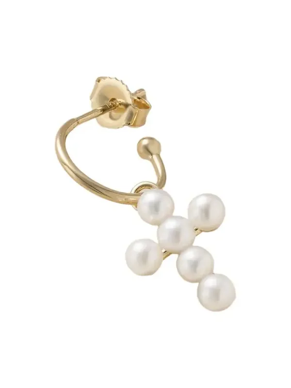 14-karat Gold Pearl Single Earring