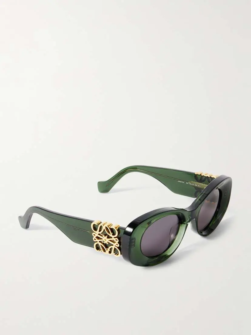 Loewe Anagram Oversized Cat-eye Acetate Sunglasses | Thumbnail 3 Loewe Anagram Oversized Cat-eye Acetate Sunglasses | Thumbnail 3