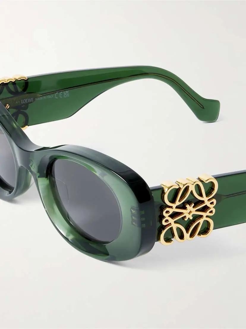 Loewe Anagram Oversized Cat-eye Acetate Sunglasses | Thumbnail 4 Loewe Anagram Oversized Cat-eye Acetate Sunglasses | Thumbnail 4